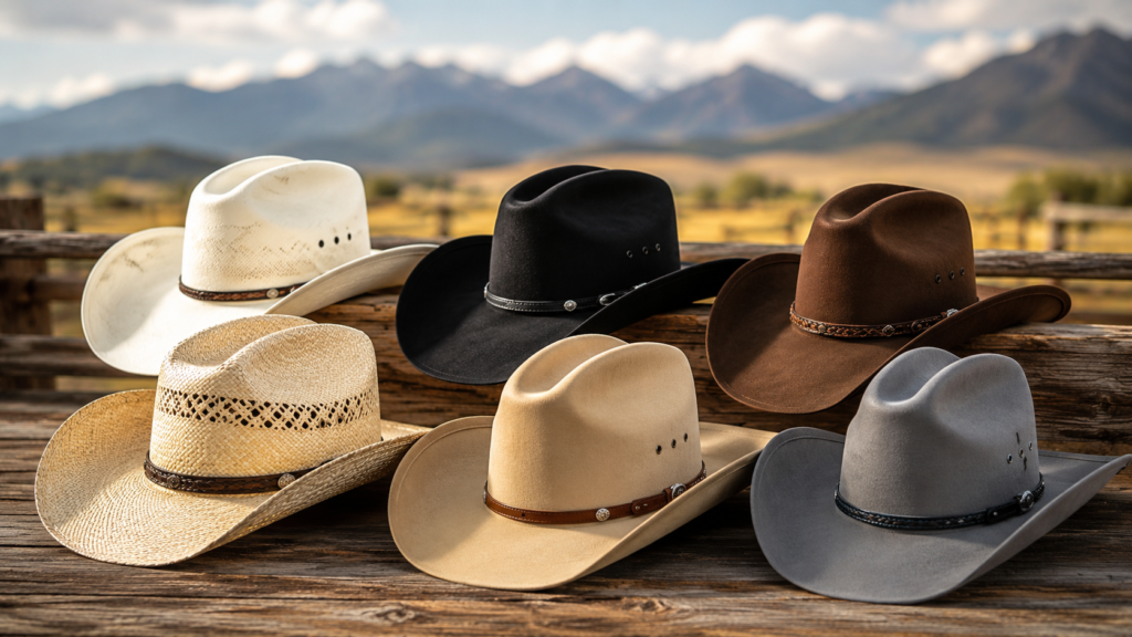 Feature image of blog post "Best Cowboy Hat Colors Explained for Style and Weather"