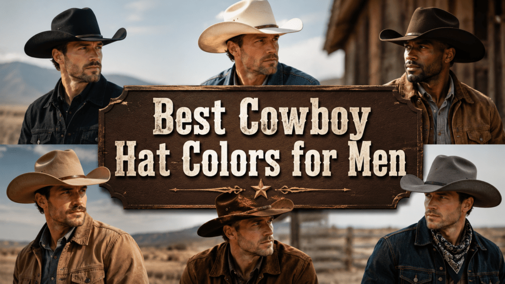Best Cowboy Hat Colors for Men How to Match Your Style, Skin Tone & Lifestyle