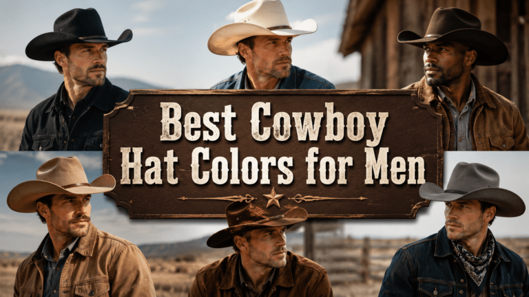 Best Cowboy Hat Colors for Men How to Match Your Style, Skin Tone & Lifestyle