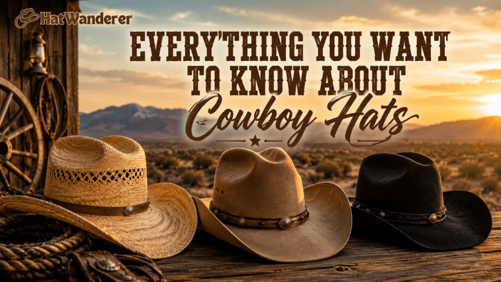 Feature Image of blog post "Know About Cowboy Hats"