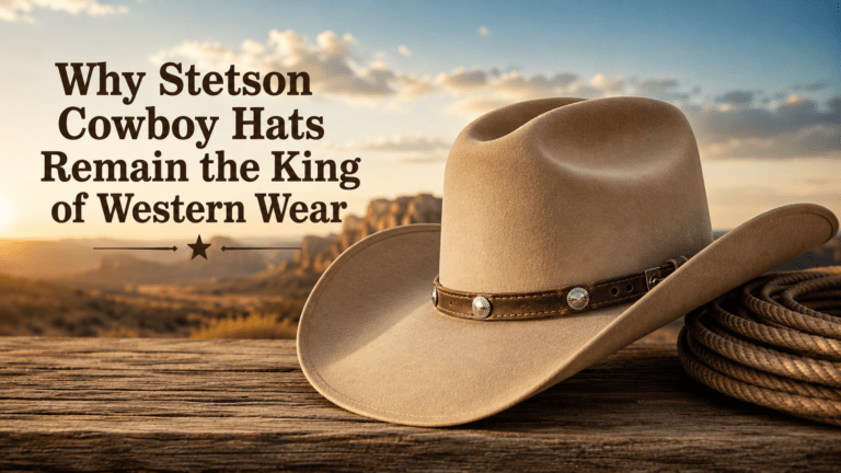 Feature image of blog post "Why Stetson Cowboy Hats Remain the King of Western Wear"
