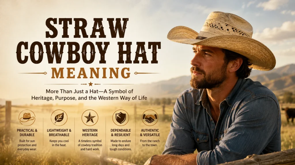 Straw Cowboy Hat Meanings Straw Cowboy Hat Meanings