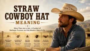 Straw Cowboy Hat Meanings