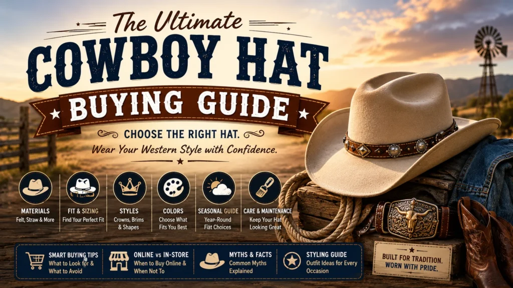 The Ultimate Cowboy Hat & Western Fashion Buying Guide