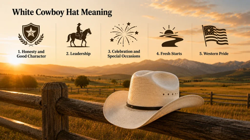 What Does a White Cowboy Hat Mean What Does a White Cowboy Hat Mean