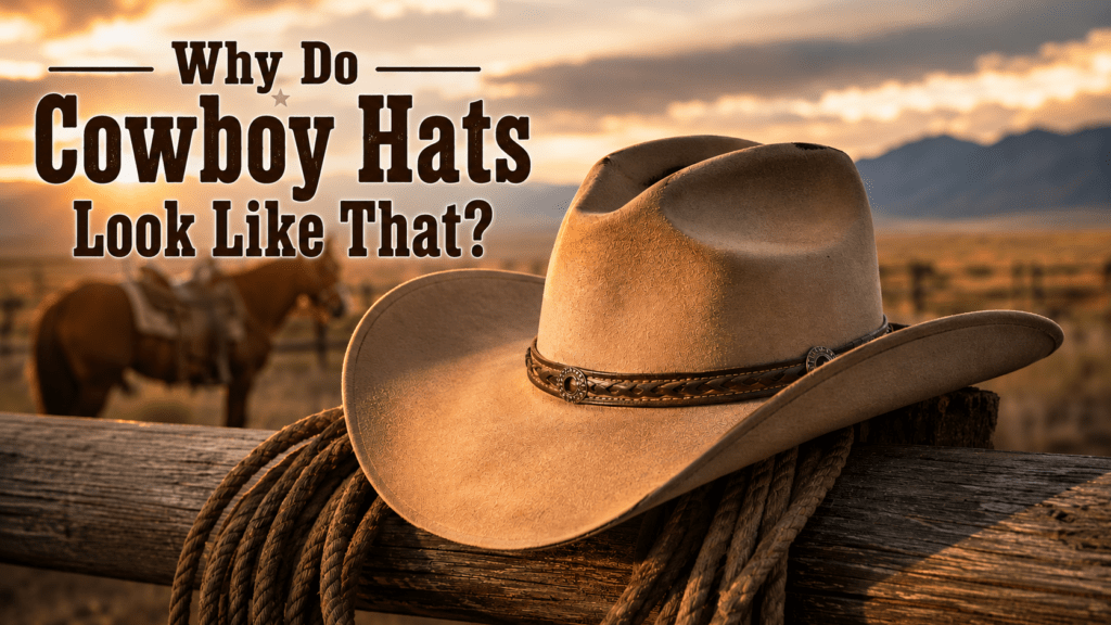Featire image of blog post "Why Do Cowboy Hats Look Like That? The Practical Reason Behind the Shape"