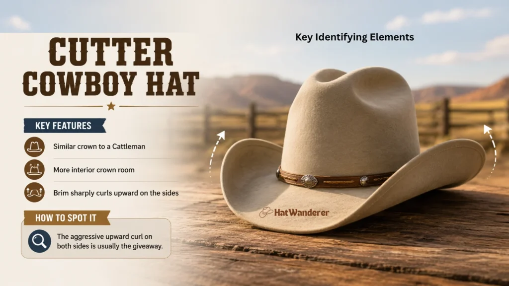 Cutter Style Cowboy Hat Cutter Style Cowboy Hat