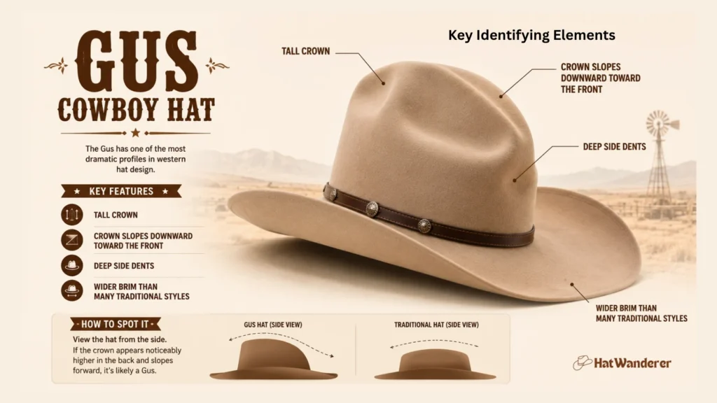 Gus Style Cowboy Hat Gus Style Cowboy Hat
