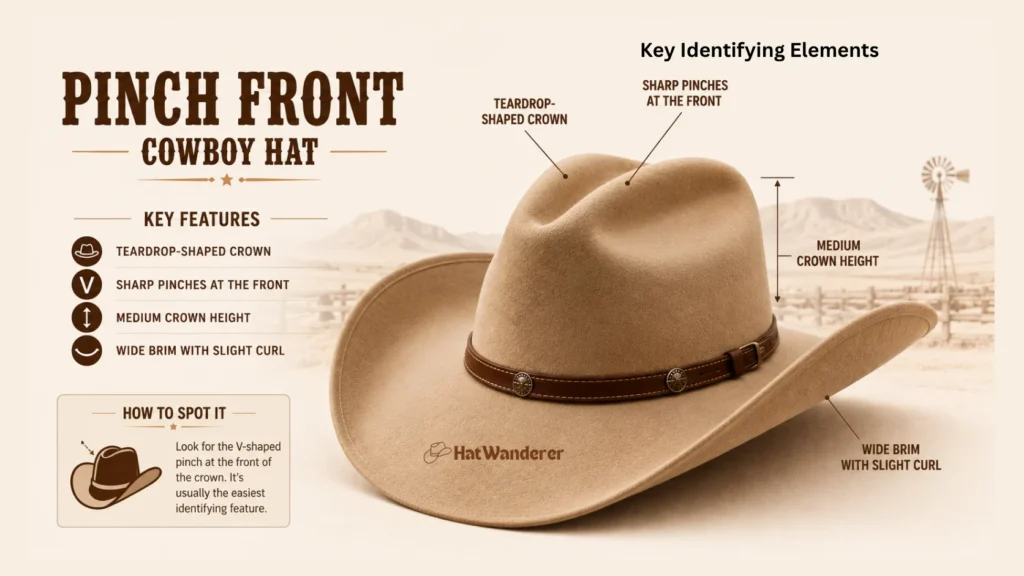Gus Style Cowboy Hat Gus Style Cowboy Hat