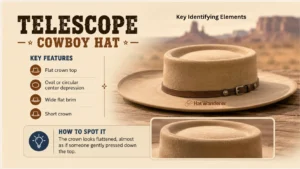 Telescope Style Cowboy Hat