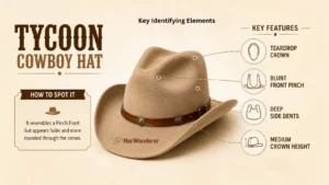 Tycoon Style Cowboy Hat