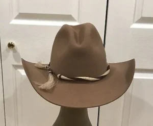 Brown Color Gus Crease Crown Cowboy Hat