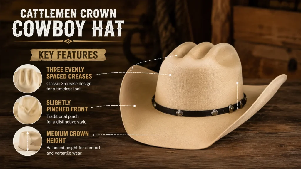 Cattleman Crown The Classic Cowboy Look Cattleman Crown The Classic Cowboy Look