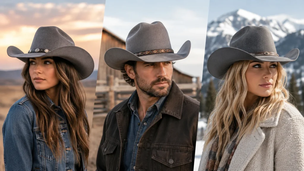 Gray Cowboy Hats Gray Cowboy Hats