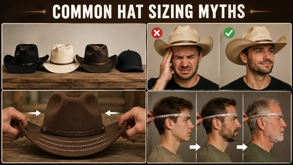 Common Hat Sizing Myths Common Hat Sizing Myths