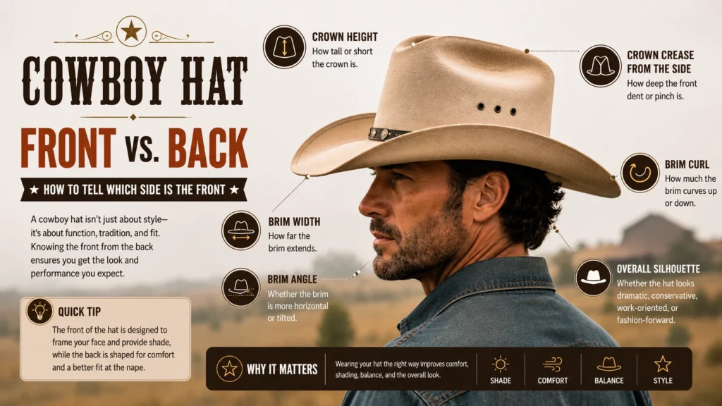 Cowboy Hat From the Side Understanding Side View and Profile