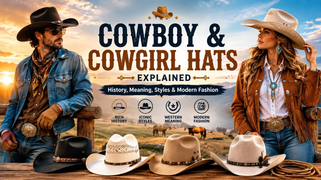 Cowboy and Cowgirl Hats Explained