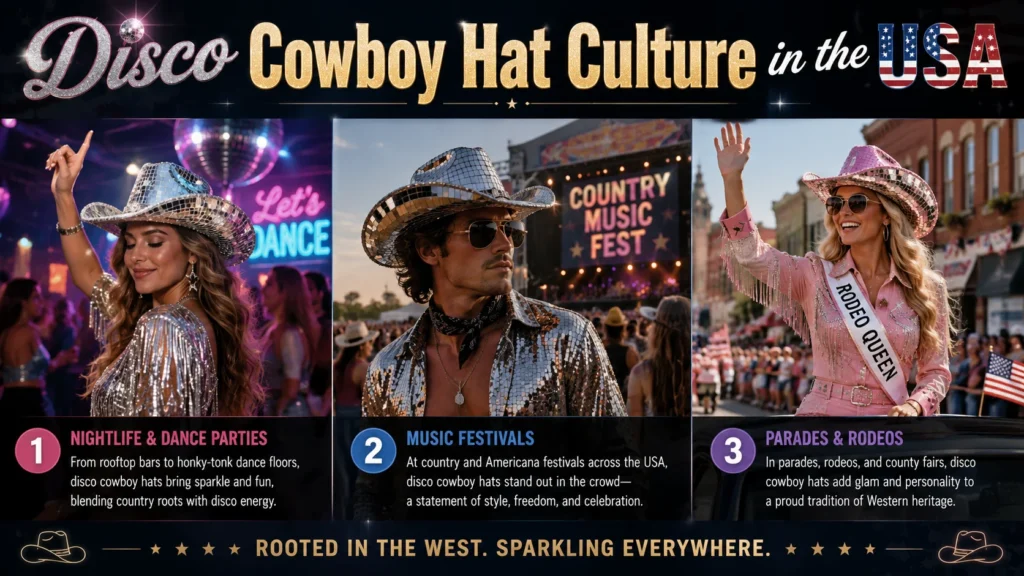 Disco Cowboy Hat Culture in the USA