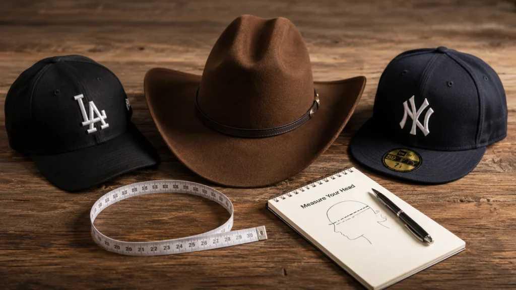 How to Measure Hat Size The Complete Guide for Cowboy Hats, Fitted Hats & Baseball Caps