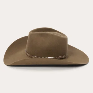Pinch Front Cowboy Hat Brown2