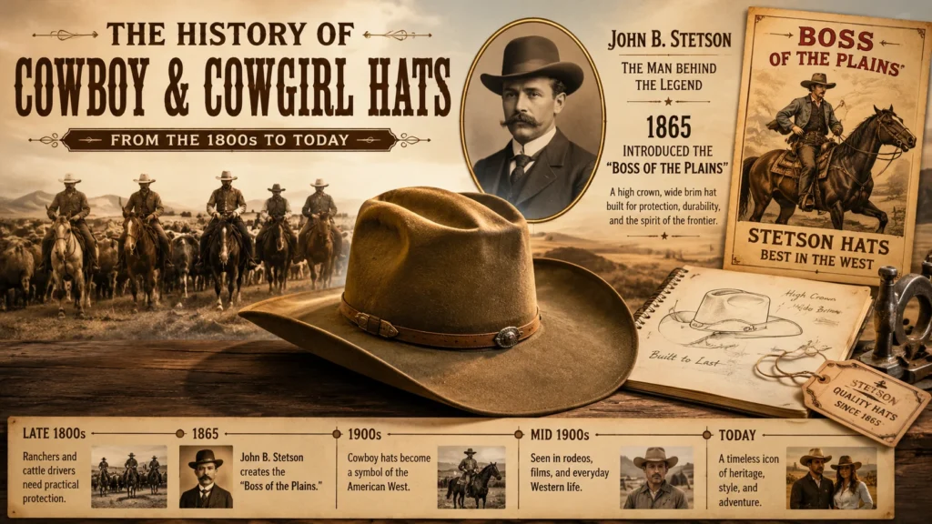 The History of Cowboy & Cowgirl Hats The History of Cowboy & Cowgirl Hats