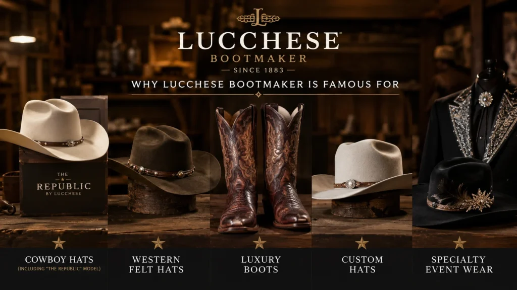 What Lucchese Bootmaker is famous for