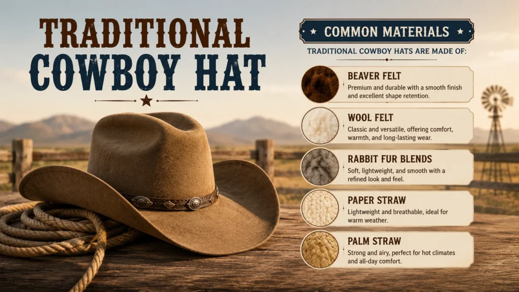 What Makes a Traditional Cowboy Hat Different